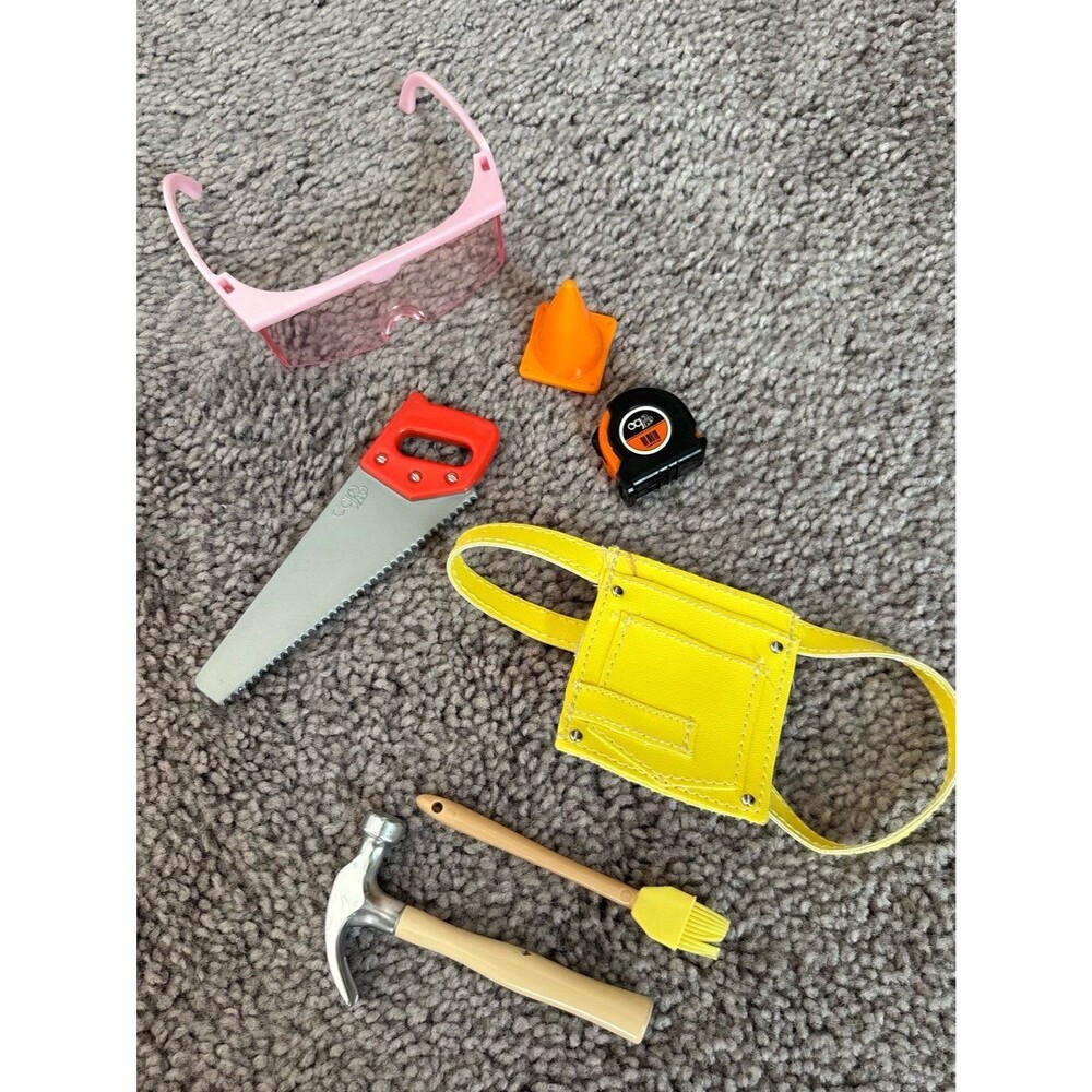 Our Generation 18” Doll Contractor Accessories Set
